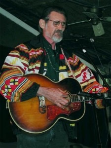 Singing at the Will McLean Folk Festival in 1998